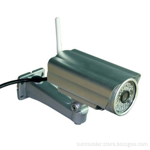 Waterproof IP camera, supports Wi-Fi, H.264 compression, 20m IR view
